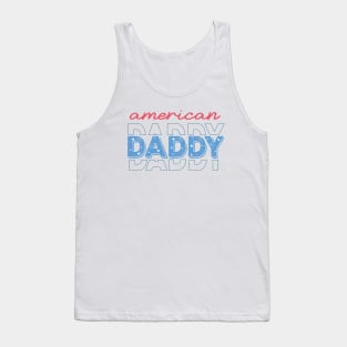 American Daddy Fathers Day Tank Top